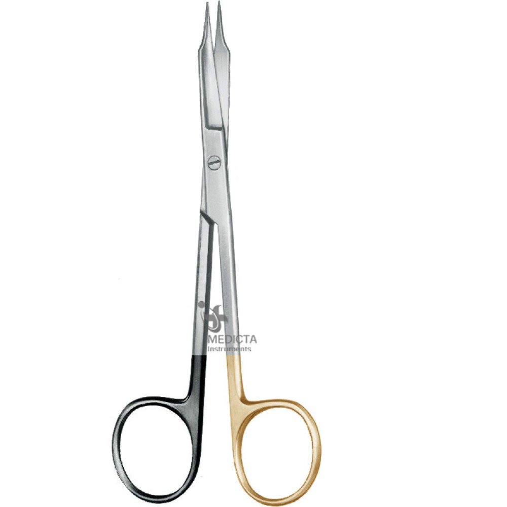 Goldman Fox Super Cut Scissors - Curved, 13cm (5"), Surgical Grade Stainless Steel, Code C-0631